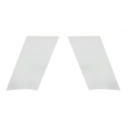 Stainless 2007+ Peterbilt 388 Hood Emblem Stripe Accent