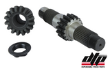 INPUT SHAFT W/GEAR AND NUT