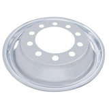 22 1/2" OD Stainless Front Wheel Cover Only - 2 Vent Hole, Stud Piloted