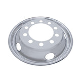 22 1/2" OD Stainless Front Wheel Cover Only - 2 Vent Hole, Hub Piloted