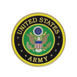 1 3/4" U.S. Military Adhesive Metal Medallion