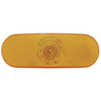 Oval Turn Signal Light - Amber Lens