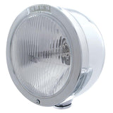 Stainless "Bullet" Half Moon Headlight & Turn Signals