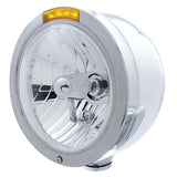 Stainless "Bullet" Half Moon Headlight & Turn Signals