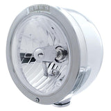 Stainless "Bullet" Half Moon Headlight & Turn Signals