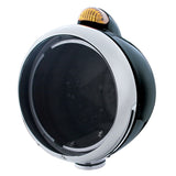 Chrome Guide 682-C Style Headlight Crystal H4 & LED Signal Clear Lens