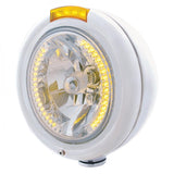 Stainless "Classic" Headlight & Dual Function Turn Signals