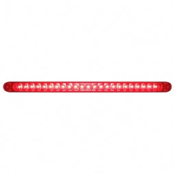 23 SMD LED 17 1/4" Reflector Stop, Turn & Tail Light Bar Only - Red LED/Red Lens