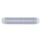 Dual 10 LED 9" Turn Signal Light Bars - Amber LED/Clear Lens