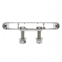 Chrome Double Face Light Bar Housing