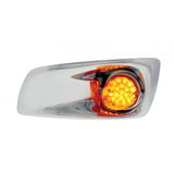 Kenworth T660 Front Bumper Light Bezel w/ 19 Amber LED Single Function Lights