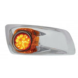 Kenworth T660 Front Bumper Light Bezel w/ 17 Amber LED Single Function Lights