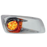 Kenworth T660 Front Bumper Light Bezel w/ 17 Amber LED Single Function Lights