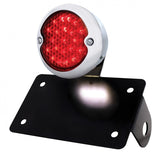 LED Ford Tail Lights w/ Black Horizontal License Bracket