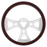 18" Wood Steering Wheel