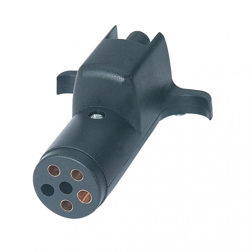 Round 4-Way Male Connector - Split Pin | Grask Truck Group