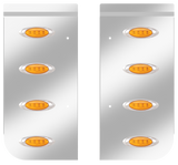 W9B '05-'10 Cowl Panels ( Mounting Hole Measurement = 5 7/8")